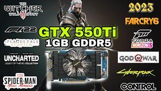 GTX 550 Ti In Early 2023 | 15 Games Tested | GTX 550 ti 1GB In 2023 !