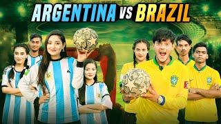 আর্জেন্টিনা VS ব্রাজিল ফুটবল ম্যাচ | Argentina VS Brazil Football Match | Rakib Hossain