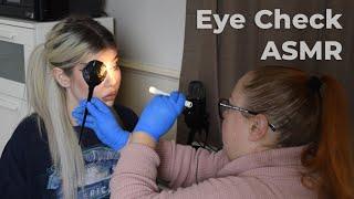 * ASMR * Detailed Eye Exam /Real Person/ Glasses Fitting / Doctor check up / Unintentional