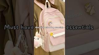 School bag essentials {requested}|#school #things #essentials #aesthetic #viral #shorts