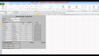 Excel Funktion Tippspiel