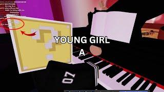 Judges told me to stop while i was playing YOUNG GIRL A in roblox got talent (sheets in desc)