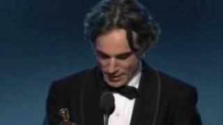 Daniel Day-Lewis winning an Oscar® for "There Will Be Blood"