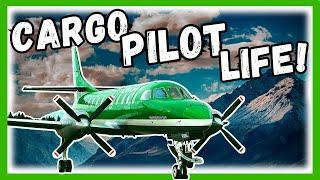 A Day in the Life of a CARGO Pilot! - Flying the Metroliner ️