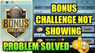 Bonus Challenge Not Showing Problem Solved / Bonus Challenge Not Showing After Update