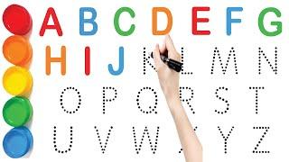 Abc Dotted Tracing, English Alphabet Writing, Preschool learning #abc #alphabets #kidschohantv 743