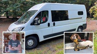 Van Build Peugeot Boxer L3 H2 with shower