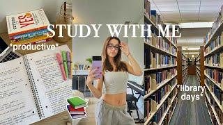 STUDY VLOG  it's finals week...