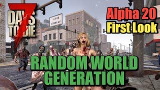 Alpha 20 Random World Generation First Look