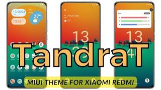 Android 12 Style MIUI Theme: TandraT