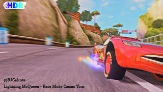 [HDR] Cars 2 The Video Game | Lightning McQueen - Race Mode | Casino Tour 1 Lap