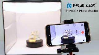 PULUZ 40cm Folding Portable Ring Light USB Photo Lighting Studio Shooting Tent Box