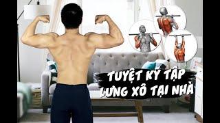 TẬP Lưng Xô BỰ Ở NHÀ - HÍT XÀ VÀO NHÓM CƠ NÀO? - Series TẬP mùa dịch - #NGUYENCAOLAM