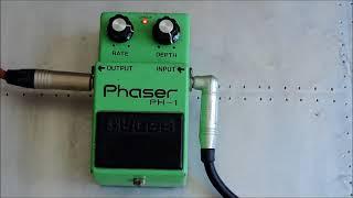 BOSS PH-1 Phaser, Japan silver screw from May 1979.