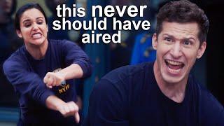 jake and amy moments that never should have made it to air | Brooklyn Nine-Nine | Comedy Bites