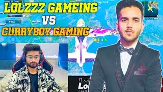 God Level Reaction LoLzZz Gameing vs Curryboy Gaming i Rush AJ Video