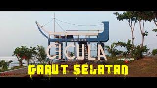 Pantai Cicula Garut Jawa Barat Indonesia