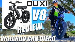 OUXI V8 ebike - REVIEW - VIAJANDO CON DIEGO