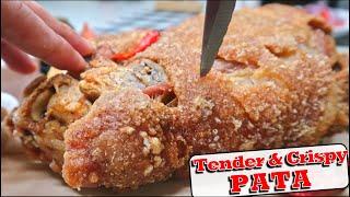 CRISPY PATA | THE SECRET OF COOKING TENDER JUICY & SUPER CRISPY PATA! 超カリカリ|  Taste to Share | 슈퍼 바삭