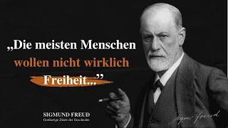 Kluge Zitate Sigmund Freuds, die uns eine Menge über uns selbst verraten und zum Nachdenken anregen