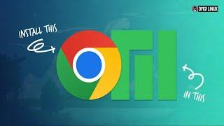 Install google chrome on manjaro linux (kde plasma)