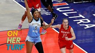 Angel Reese, Caitlin Clark breaking WNBA records as rookies | On Her Turf | NBC Sports