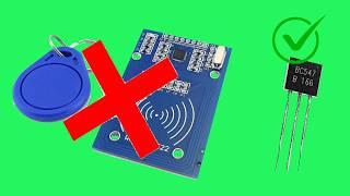 DIY RFID Using Transistor | No Arduino Needed