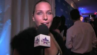 Dominika Cibulkova talks to Venus Williams, Caroline Wozniacki and more on the red carpet
