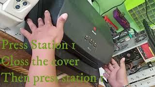 How to calibrate Olivetti PR2 Plus | Passbook Printer