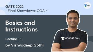 Basics and Instructions | Lec 1 | Final Showdown: COA | GATE 2022 | Vishvadeep Gothi