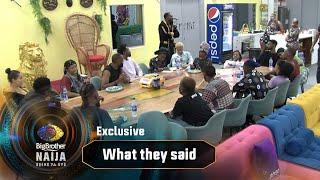 BBNaija Gist: What they promised and what they delivered – BBNaija | Big Brother: Shine Ya Eye