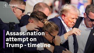 Minute by minute: Trump assassination attempt