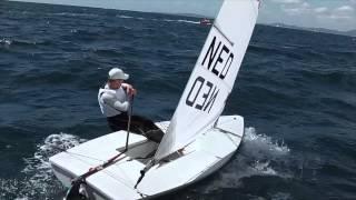 SportVid - Laser sailing upwind