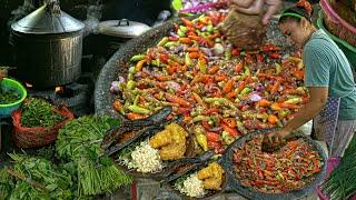 WARUNGE TEMBUS BENGAWAN!!SAMBEL ULEG KULUPAN GODONG TELO PALING ENAK BIKIN KETAGIHAN-WARUNG MBAK RUM