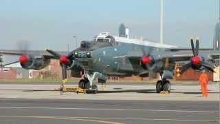 SAAF Museum Avro Shackleton MR.3 - Engine Run Ysterplaat, Cape Town