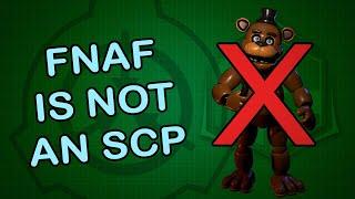 FNAF is NOT an SCP, but if it were...