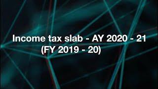 Income Tax Slab Rates for F.Y. 2019-20 | Manthan Experts