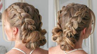 Double Dutch Braid Mini Buns | Missy Sue