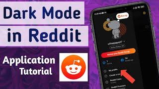 How to Enable Dark Theme & Change App Theme in Reddit App