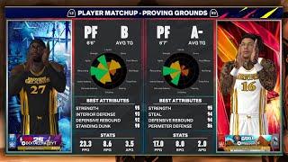 BEST 6'6 DRAYMOND GREEN BUILD ON NBA 2K25 NEXT GEN GETTING BUCKETS IN THE PROVING GROUNDS