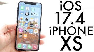 iOS 17.4 On iPhone XS! (Review)