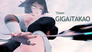 【Teaser】Giga Takao. Giantess Animation