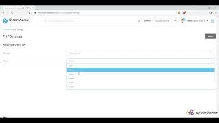 How to increase or decrease PHP Memory Limit via CloudLinux Selector in DirectAdmin-Voxfor