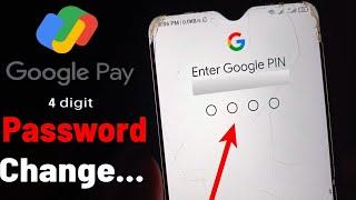 Google pay password change | Google pay pin change | How to change google pay password | 2024 |