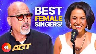 TOP 25 FEMALE Singers On America's Got Talent! 