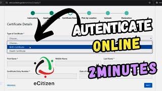 Authenticate Kenyan Birth and Death Certificates Online in Minutes!