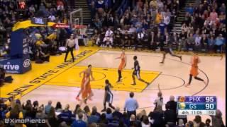 Curry Confident 3 Points Golden State Warriors vs Phoenix Suns   March 12, 2016   NBA 2015 16 S