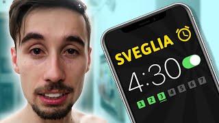 HO PROVATO A SVEGLIARMI ALLE 4:30 PER 7 GIORNI!! ECCO COS'È SUCCESSO