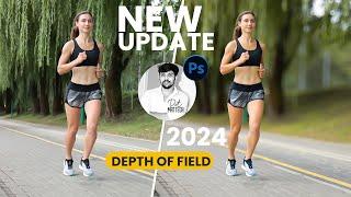 New updates Photoshop 2024 Depth of field Tutorial #dotmattech