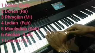 How to Play Mode on the Piano #Part 1